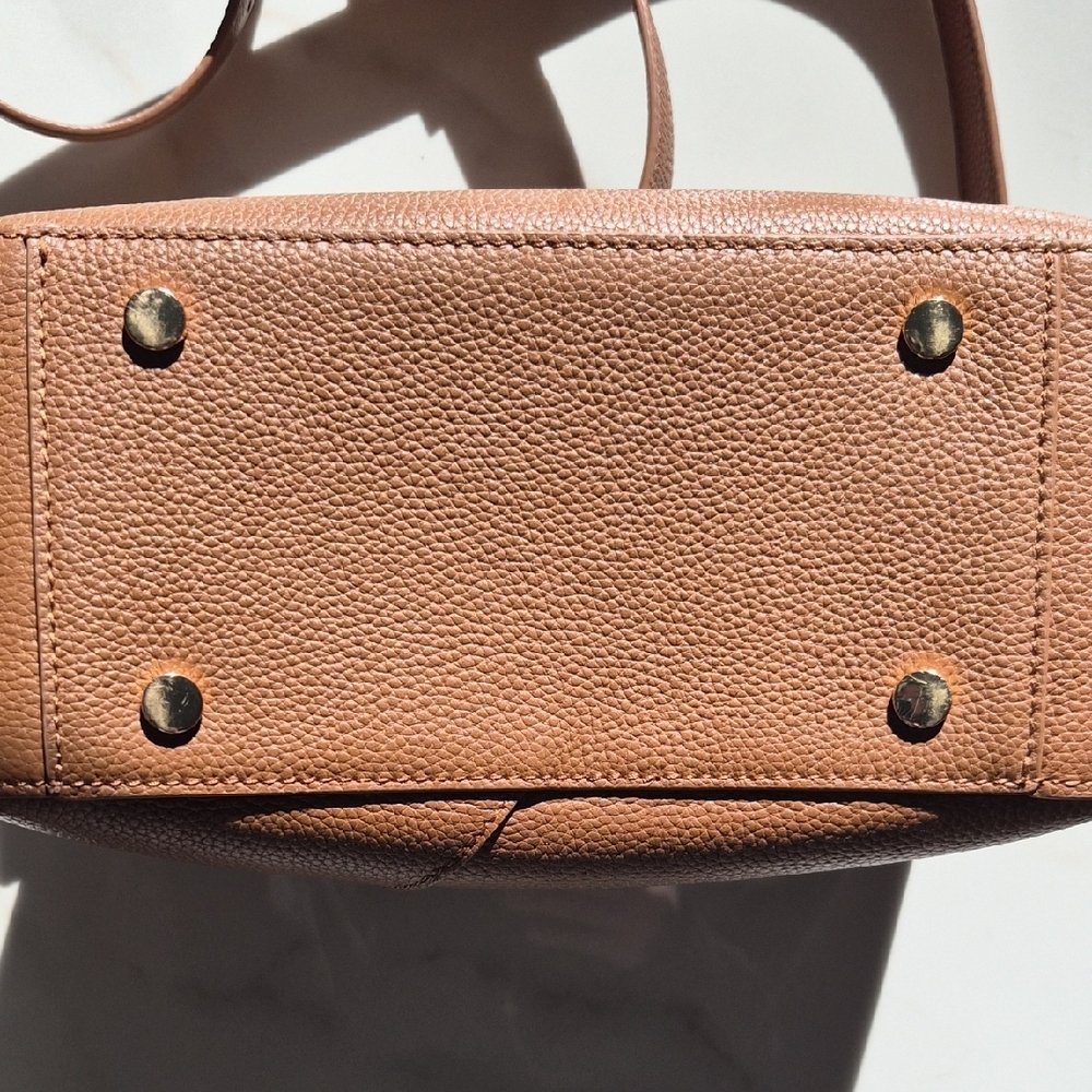 Quince Italian Leather Patchwork Crossbody Bag - Picture 5 of 8